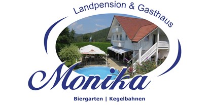 Pensionen - Restaurant - Schwarzenberg am Böhmerwald - Logo - Landpension & Gasthaus Monika
