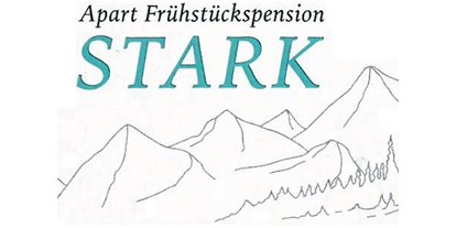 Pensionen - Garten - Tirol - Apart-Frühstückspension Stark