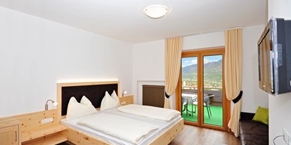 Pensionen - Terrasse - Dorf Tirol - Panorama-Doppelzimmer Terrassenbalkon - Panorama Hotel Garni Bühlerhof