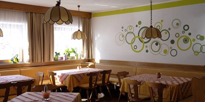 Pensionen - Restaurant - Sen Jan di Fassa - Unser Frühstücksraum und Speisesaal - Pension Sonia