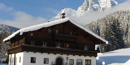 Pensionen - Art der Pension: Ferienwohnung - Zell am See - Liebmannhof im Winter - Urlaubsparadies Liebmannhof