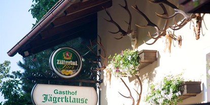Pensionen - Art der Pension: Gasthaus mit Zimmervermietung - Ramsau im Zillertal - Gasthof Jägerklause