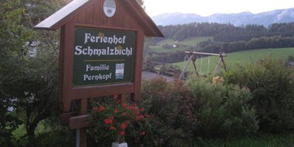 Pensionen - Umgebungsschwerpunkt: See - Spital am Pyhrn - Ferienhof Schmalzbichl