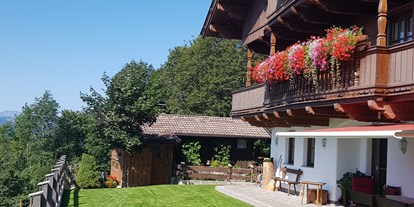Pensionen - Art der Pension: Urlaub am Bauernhof - Tiroler Unterland -  Appartement Oberschernthann
