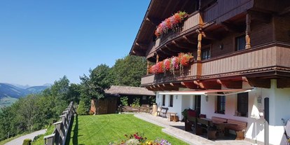 Pensionen - Umgebungsschwerpunkt: Fluss - Hart im Zillertal -  Appartement Oberschernthann