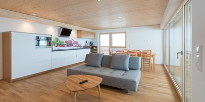 Pensionen - Umgebungsschwerpunkt: Berg - Damüls - Küche/Wohnraum Alpenblick 3 - Haus Alpenblick