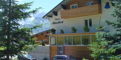 Pensionen - Art der Pension: Ferienwohnung - Ofterschwang - Haus Alpenblick