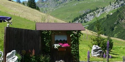 Pensionen - Garten - Arlberg - Haus Moosbrugger