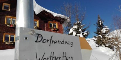Pensionen - Wanderweg - Warth (Warth) - Haus Moosbrugger