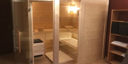 Pensionen - Dölsach - Unsere Sauna kann 3 verschiedes Behandlungen machen
*Finische Sauna 
*Biosauna - Dampfsauna
*Infrarotsauna - Gästehaus Steinerhof
