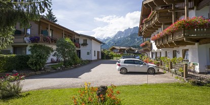 Pensionen - Terrasse - St. Johann in Tirol - Pension Garni Appartement Ortner