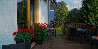 Pensionen - Fahrradverleih - Steiermark - Terrasse Aufenthaltsraum - Dachsteinhof