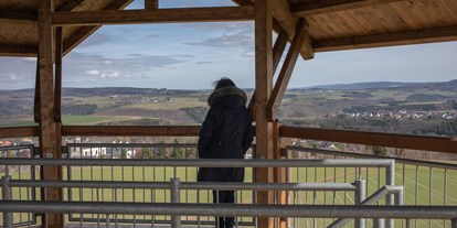 Pensionen - Terrasse - Geisfeld - Wandern auf den zahlreichen Traumschleifen des Hunsrücks - Landhaus HEIMISCH
