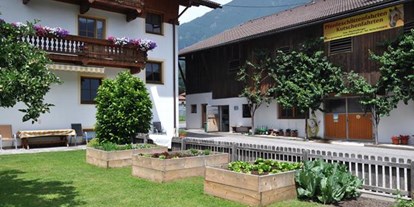 Pensionen - Garten - Zillertal - Badererhof