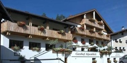Pensionen - Terrasse - St. Anton am Arlberg - Gasthof Alpenblick - Gasthof Alpenblick