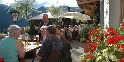 Pensionen - Terrasse - Tiroler Oberland - Gasthof Alpenblick