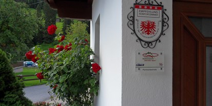Pensionen - Garten - Trins - Katekorisierung 4 Edelweiß - Gästehaus Rastkogel