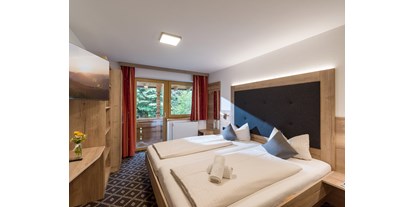 Pensionen - Terrasse - Söll - Schlafzimmer App. Abendrot 
Platz für insgesamt 4 Personen  - Gasthof Schöntal