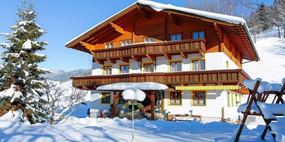 Pensionen - Skilift - Abtenau - Unser Ötzmooshof im Winter - Pension-Appartements Ötzmooshof ***