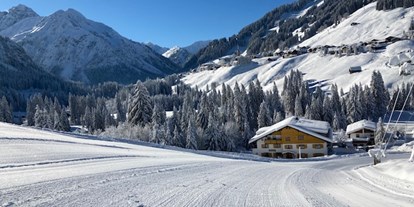 Pensionen - Elmen - Blick vom Skilift Wildental  - Gästehaus Tannegg