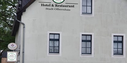 Pensionen - Garten - Olbernhau - Hotel Stadt Olbernhau