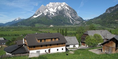 Pensionen - Umgebungsschwerpunkt: Berg - Hohentauern - Das Haus mit dem größten Monoliten Europas...der Grimming. - Ortnerhof Ennstal
