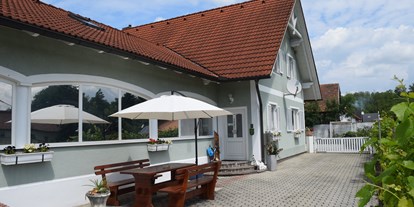 Pensionen - Terrasse - Jennersdorf - Gästehaus Sabina