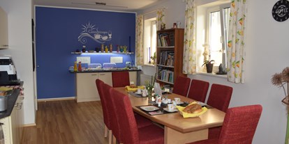 Pensionen - Tieschen - Frühstücksraum und Aufenthaltsraum  - Gästehaus Sabina