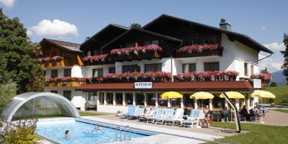 Pensionen - Garten - Ramsau am Dachstein - Hotel Pension Alpenbad