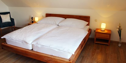 Pensionen - Umgebungsschwerpunkt: am Land - Gnas - Genießen Sie den Komfort unserer hochwertigen Vollholz Betten und starten Sie erholt und entspannt in den Tag. - Pension Lammerhof