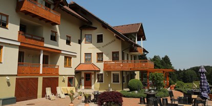 Pensionen - Sauna - Feldkirchen in Kärnten - Terrasse - Gästehaus Karoline