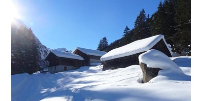 Pensionen - Umgebungsschwerpunkt: Berg - Tirol - Oberbergtal Schneeschuhwanderung 2013 - Haus Sarah