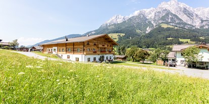 Pensionen - Garten - Pinzgau - Der Pfindlhof Leogang - Der Pfindlhof