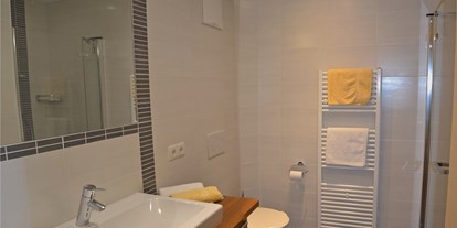 Pensionen - Kühlschrank - Marling - Badezimmer - Residence Apartment Talblick