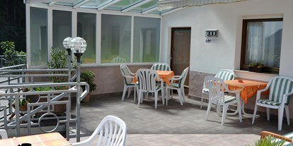 Pensionen - Restaurant - Gargazon - Terrasse - Residence Apartment Talblick