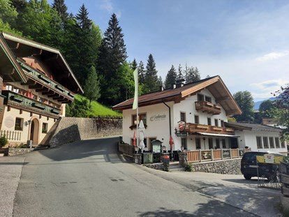 Pensionen - Terrasse - Pinzgau - Gasthaus Pension Forellenstube