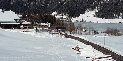 Pensionen - Umgebungsschwerpunkt: am Land - Weissensee - Wintertag im Februar - Haus Pirkebner