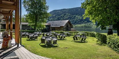 Pensionen - Kühlschrank - Rosenbach (St. Jakob im Rosental) - Restaurant und Strandbad - See-Areal Steindorf