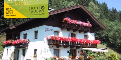 Pensionen - Art der Pension: Privatzimmervermietung - Brixen im Thale - Nationalparksommercard mobil ist im Preis inbegriffen. - Haus Scharler