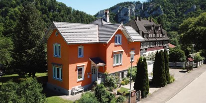 Pensionen - Umgebungsschwerpunkt: Fluss - Schwäbische Alb - haus im donautal - Haus im Donautal 