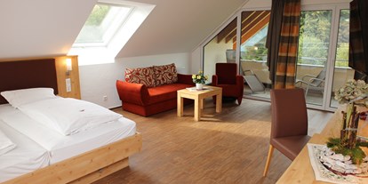 Pensionen - Garten - Hornberg (Ortenaukreis) - Barrierefreie Suite "Adlerhorst"
(56 qm) mit 2 Doppelzimmer - Landgasthof Adler-Pelzmühle