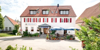 Pensionen - weitere Verpflegungsmöglichkeiten: Nachmittagskaffee - Schwäbische Alb - Gasthof zum Lamm