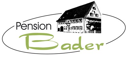 Pensionen - Frühstück: serviertes Frühstück - Baden-Württemberg - Logo Pension Bader - Pension Bader