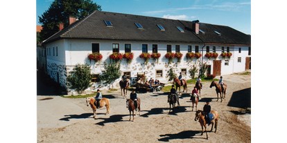 Pensionen - Umgebungsschwerpunkt: am Land - Grünbach (Grünbach) - Reiterhof mit 5 Gästezimmern und 3 Ferienwohnungen - Frühstückspension - Reiterhof Stöglehner