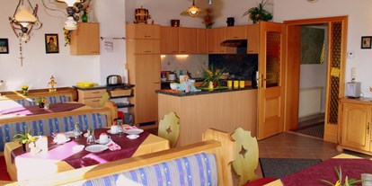 Pensionen - Sauna - Rottenmann - Frühstücksraum auf Anfrage für Gruppen - Haus Löger Apartments