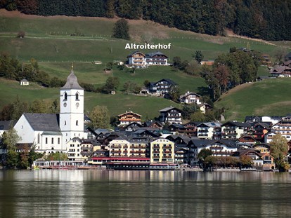 Pensionen - Umgebungsschwerpunkt: Stadt - Salzkammergut - St. Wolfgang vom See aus - Urlaub am Altroiterhof