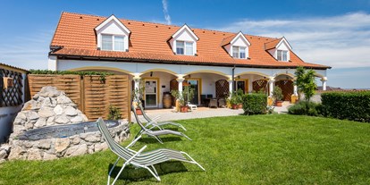 Pensionen - Terrasse - Neusiedler See - Garten und Terrassenwohnungen - Appartementhaus Martina