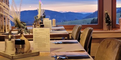 Pensionen - Art der Pension: Urlaubspension - Schwarzwald - Restaurant - Panorama Lodge Sonnenalm Hochschwarzwald