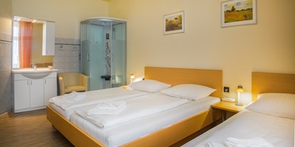 Pensionen - Teesdorf - Doppel- bzw. Dreibettzimmer mit Dusche - Hotel-Pension Wild