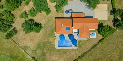 Pensionen - Terrasse - Kroatien - Vogelperspektive - Villa Jasmin Sumber